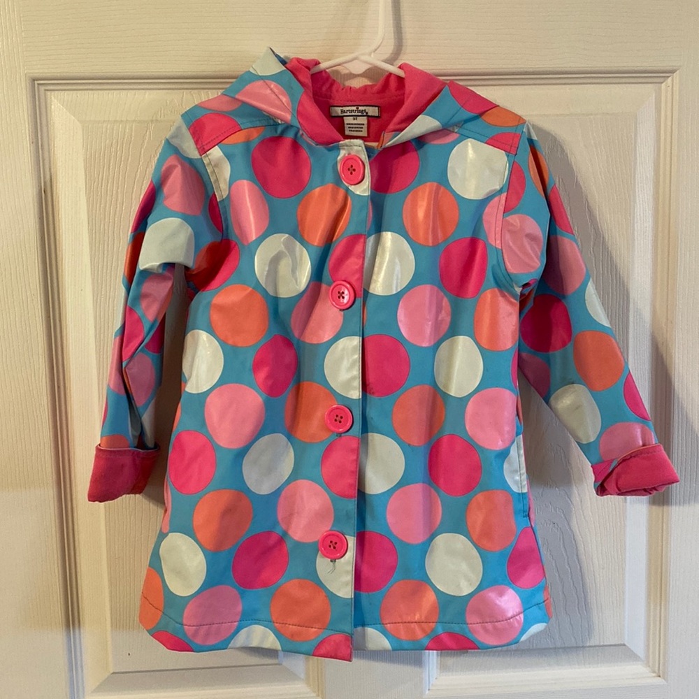 Hartstrings Polkadot Raincoat